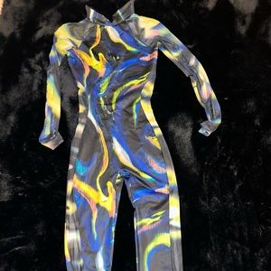 colorful jumpsuit never worn
